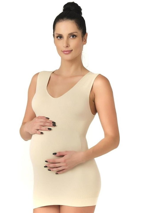 Dikişsiz Pamuklu Hamile Atlet Emay 5200