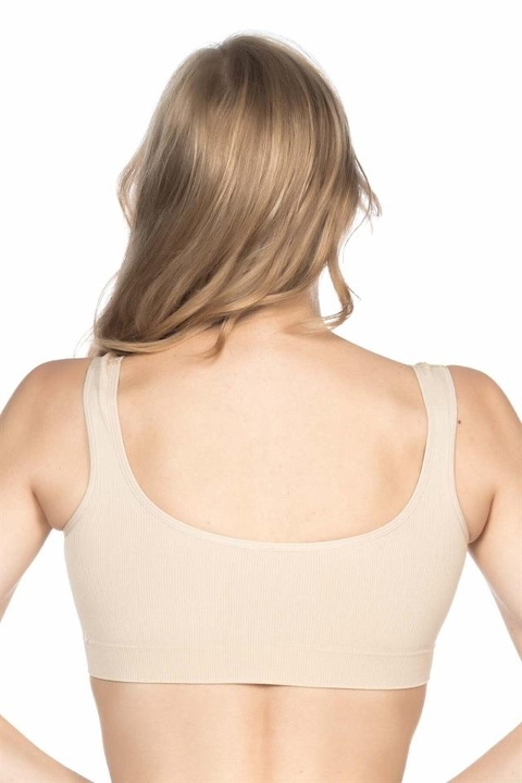 Tam Kap Full Cup Destekli Toparlayıcı Sütyen Emay 4005 - Ten