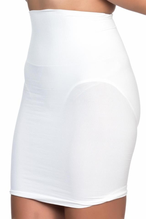 Dikişsiz Kaygan Jüpon Korse Emay 2050 - Beyaz