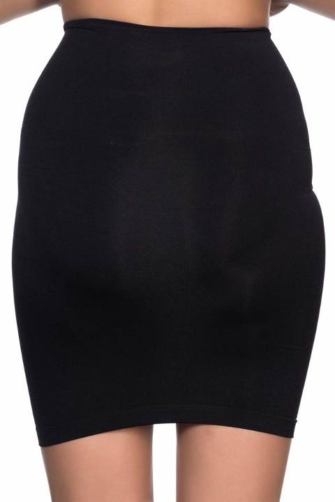 Dikişsiz Kaygan Jüpon Korse Emay 2050 - Siyah