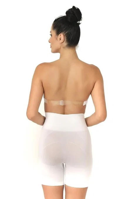 Dikişsiz Yüksek Bel Toparlayıcı Boxer Emay 2017 - Beyaz