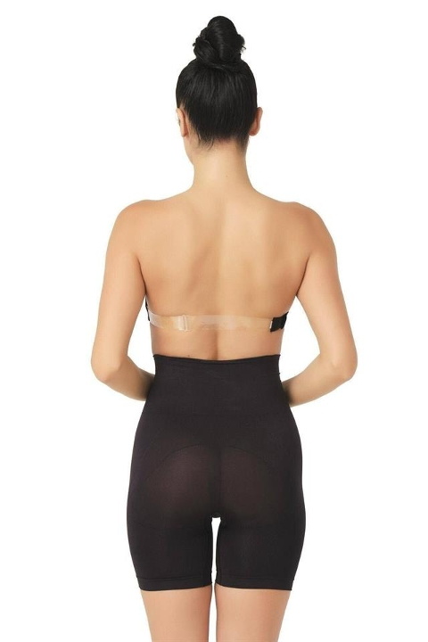 Dikişsiz Yüksek Bel Toparlayıcı Boxer Emay 2017 - Siyah