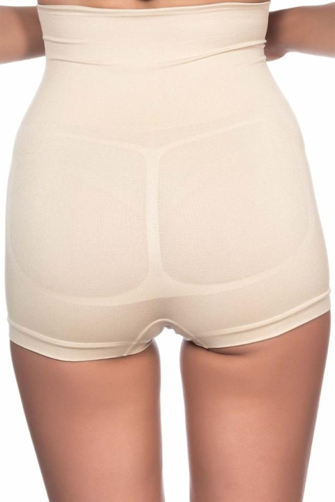 Dikişsiz Yüksek Bel Toparlayıcı Boxer Korse Emay 2022 - Ten