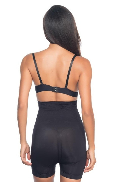 Yüksek Bel Kısa Paçalı Korse Emay 2075 - Siyah