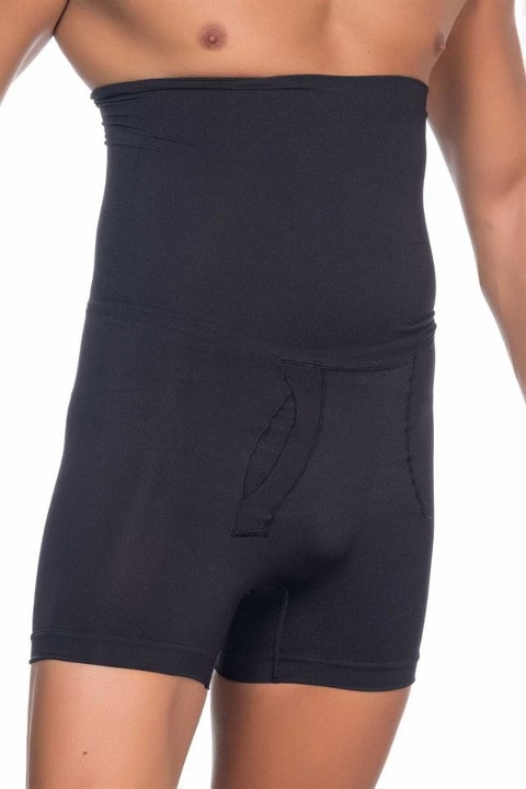 Pamuklu Esnek Boxer Korse Emay 1005 - Siyah