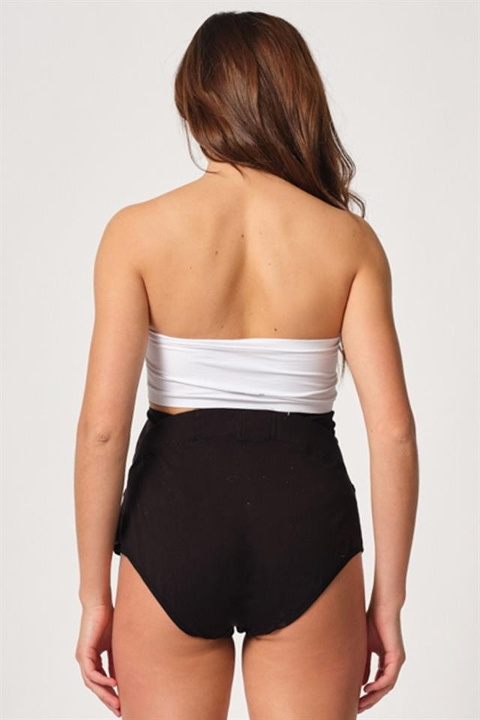 Karın Altı Destek Paneli Hamile Slip Emay 2825 - Siyah