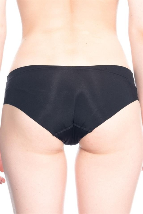 Yüksek Bel Dikişsiz Korse Slip Külot Emay 2818 - Siyah