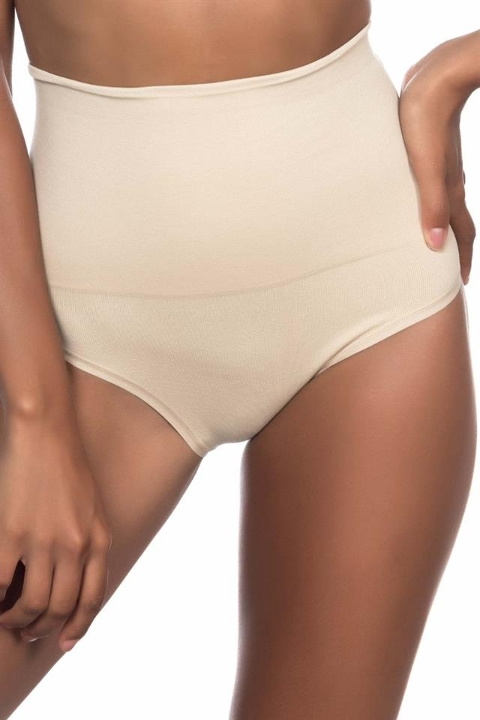 Dikişsiz Kompresyonlu Slip Korse Emay 2039 - Ten