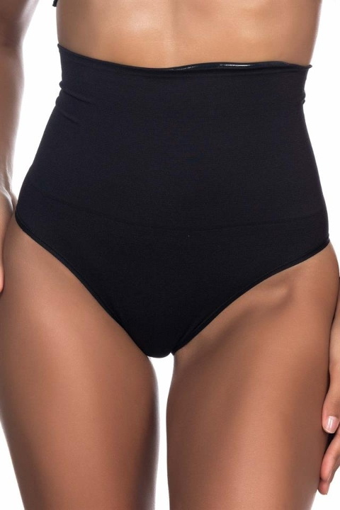 Dikişsiz Kompresyonlu Slip Korse Emay 2039 - Siyah