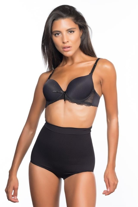 Dikişsiz Yapı ile Rahatlık Sunan Slip Korse Emay 2057 - Siyah