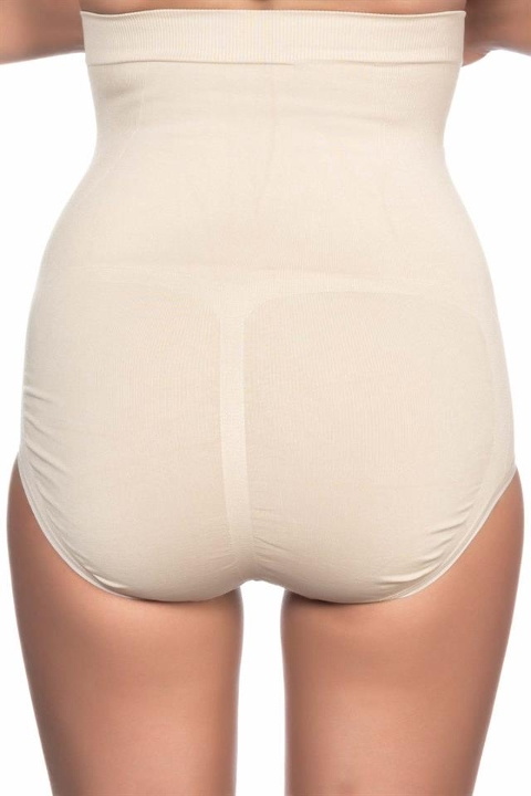 Dikişsiz Yüksek Bel Korse Emay 2008 - Ten