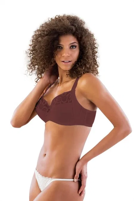 Tam Kap Full Cup Toparlayıcı Sütyen Emay 113 - Bordo