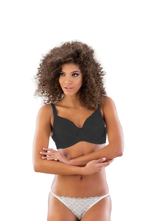 Full Cup Destekli Toparlayıcı Sütyen Emay 114 - Siyah