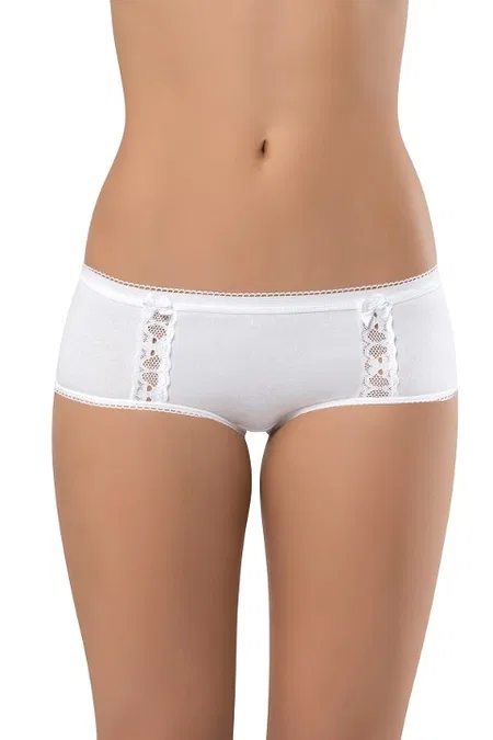 Pamuklu Düşük Bel Bikini Külot Erdem 7119 - Beyaz