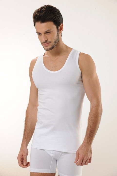 Pamuklu Askılı Atlet  HMD 716 - 2