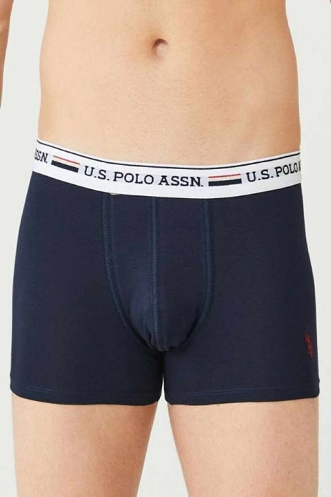 Us. POLO Assn. Pamuklu Esnek Bel Lastiği Erkek Boxer US. POLO ASSN. 80431 - Görsel 3