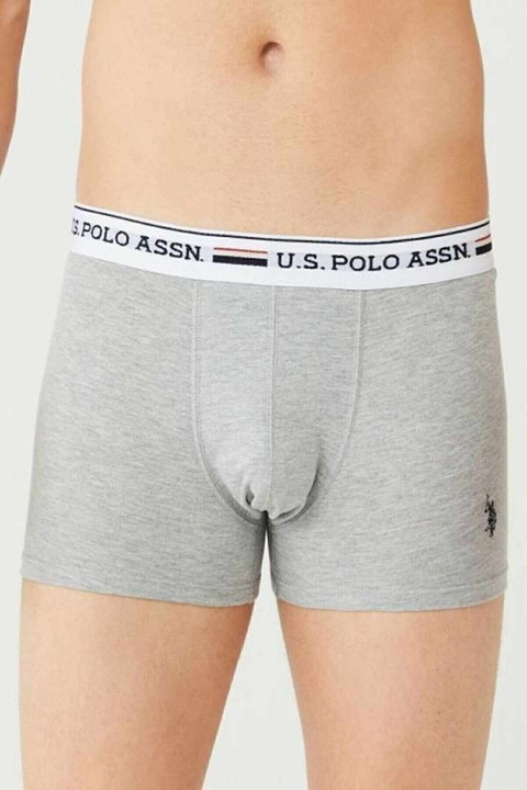 Us. POLO Assn. Pamuklu Esnek Bel Lastiği Erkek Boxer US. POLO ASSN. 80431 - Görsel 4