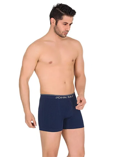 Pamuklu Esnek Bel Lastikli Boxer Erkek İç Giyim Form Time 2009 - Lacivert