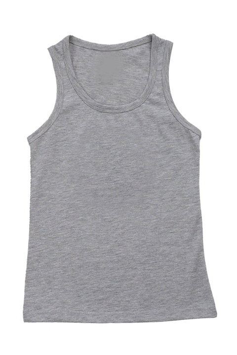 Pamuklu Yumuşak Kesim Erkek Çocuk Atlet HMD 516