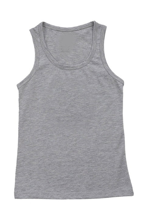 Pamuklu Yumuşak Kesim Erkek Çocuk Atlet HMD 516