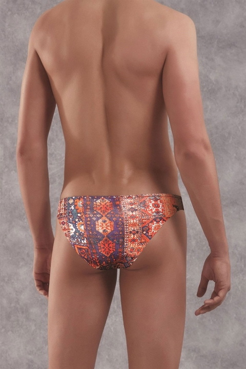 Modal Çok Renkli Baskılı Slip Külot Doreanse 1403 - Kilim