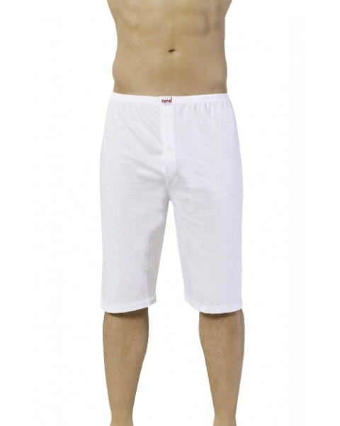 Pamuklu Uzun Paçalı Boxer HMD 203 - Beyaz
