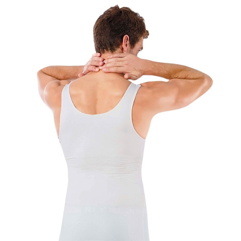 Pamuklu Ribana Beyaz Erkek Atlet Form Time 6200 - 2