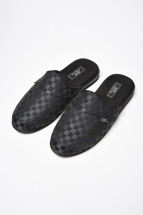 Ekose Desenli Poli Taban Ev Terliği G & C Collection 385