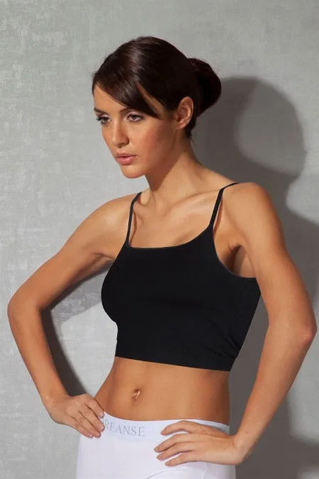 İp Askılı Ayarlanabilir Modal Body Doreanse 9405 - Siyah
