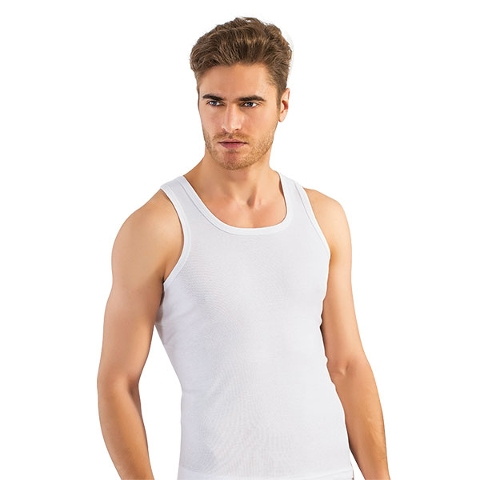 Form Time Ribana Kesim Pamuklu Erkek Atlet Form Time 6250