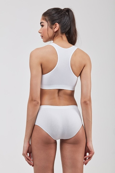 Elite Life Yüksek Bel Karın Desteği Kadın Hipster Külot Elite Life 825 - Görsel 4