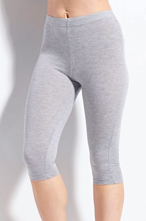 Yüksek Bel Esnek Kapri Tayt Kolcu 3022