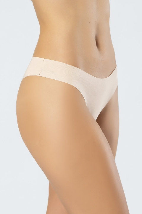 Pamuklu Lazer Kesim Brezilyan Külot Türen 908 - Ten