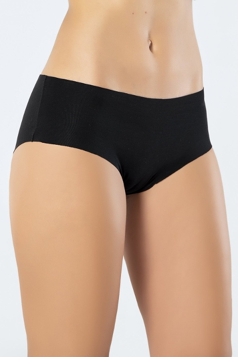 Lazer Kesim Supima Pamuklu Hipster Külot Türen 910 - Siyah