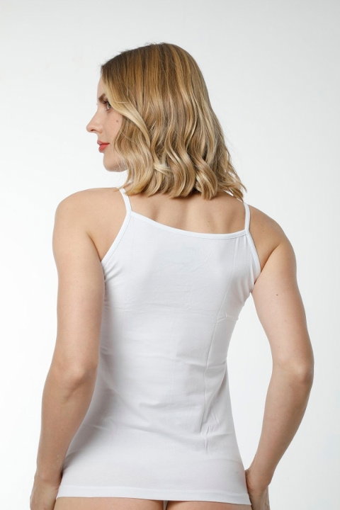 Pamuk Ribana Esnek Dantelli Atlet HMD 2496 - 2