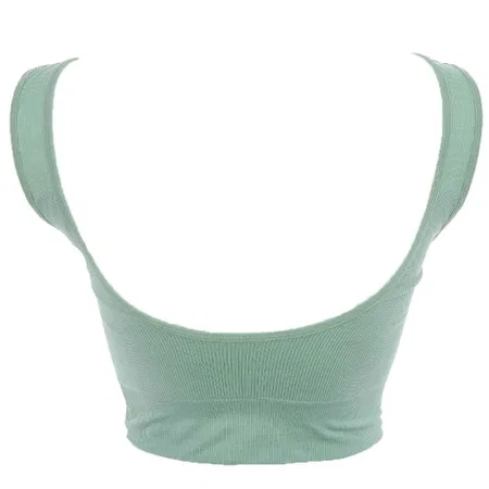 Kalın Askılı Pedli Fitilli Body Haki Form Angel 5704 - Haki