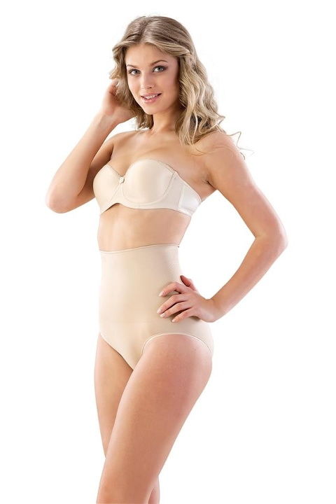 Kaymayı Önleyen Silikon Korse Dikişsiz Emay 2028 - Ten