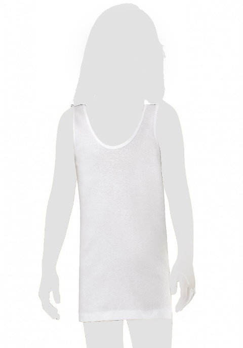 Pamuklu Geniş Askılı Kız Çocuk Atlet HMD 2013