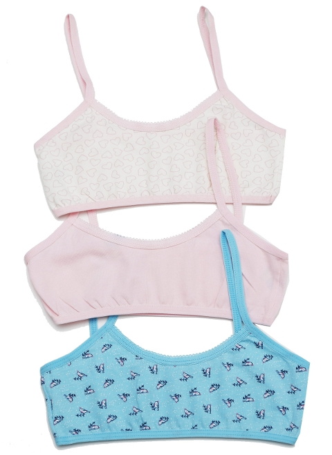 Koton Elastan Renkli Baskılı Büstiyer Kız Çocuk Öztaş 4622