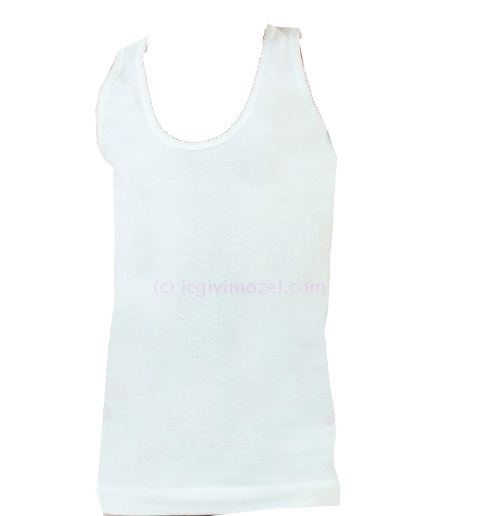 Geniş Askılı Pamuklu Kız Çocuk Atlet Öztaş 4051 - 2