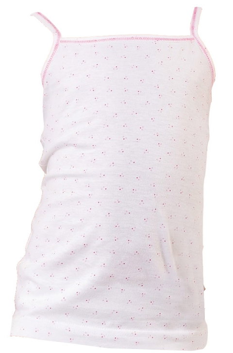 Pamuklu Geniş Askılı Kız Çocuk Atlet Öztaş 4018 - 2