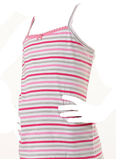 Pamuklu Geniş Askılı Atlet Kız Çocuk Öztaş 4052 - 2