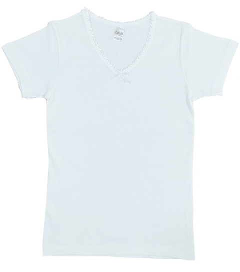 Geniş Askılı Kız Çocuk Atlet Koton Öztaş 4022