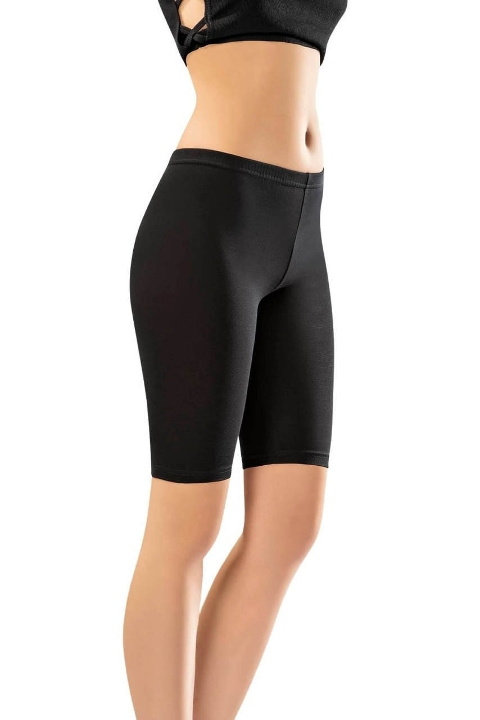 Yüksek Bel Düz Tayt Siyah Kota 4018 - 2