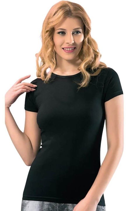 Yarım Kollu Tek Parça Body Esnek Kota 6022 - 2