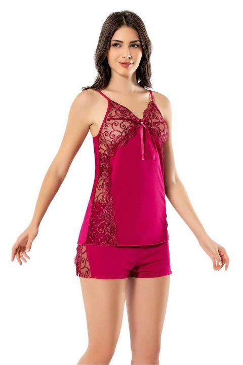 Dantel Detaylı Şortlu Takım Fantazi Kota 6340 - 2