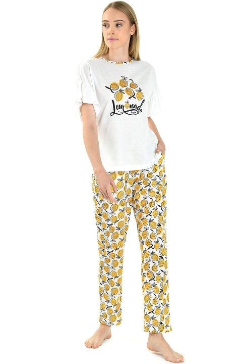 Yeni İnci Penye Yazlık Pijama Takımı Yeni İnci 1825