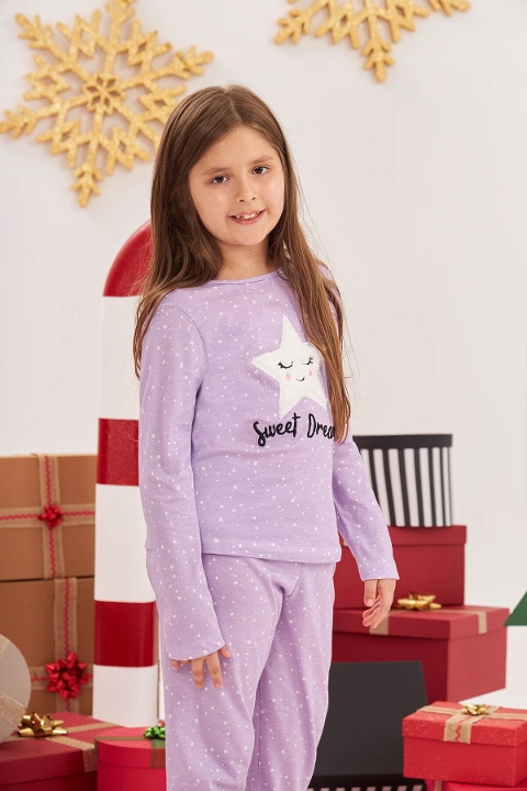 NBB Pamuklu Anti-Alerjik Çocuk Pijama Takımı NBB 1230