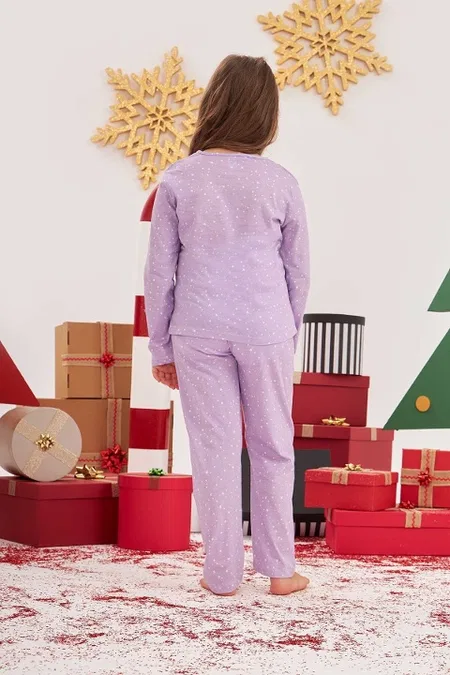 NBB Pamuklu Anti-Alerjik Çocuk Pijama Takımı NBB 1230 - Görsel 2