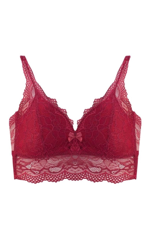 Dantel Detaylı Telsiz Bustiyer Sütyen Liza 1030 - 2